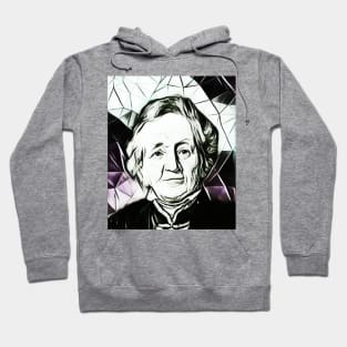 Leopold von Ranke Black and White Portrait | Leopold von Ranke Artwork 2 Hoodie